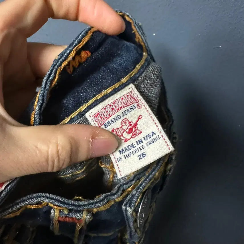 [BUNJANG] True Religion Billie Super T Denim Jeans / 26 트루릴리전 여성 빌리슈퍼티 데님 청바지