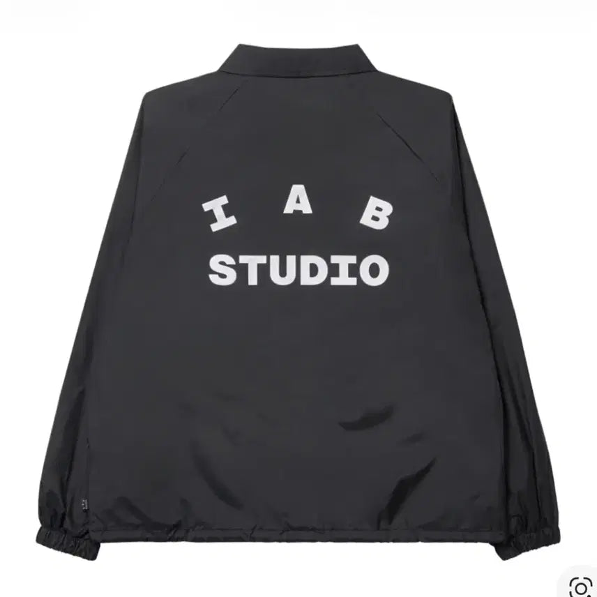 [BUNJANG] IAB Studio Coach Jacket Black L / 아이앱 스튜디오 코치 자켓 블랙