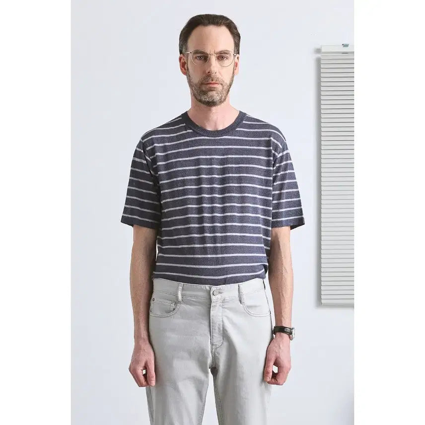 [BUNJANG] Brentwood Knit T-shirt / 브렌우드 니트 티셔츠새제품