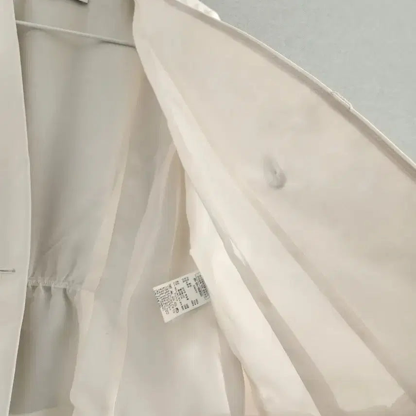 [SOLD OUT] 새상품급) 쉬즈미스 아이보리 브이넥 자켓 55
