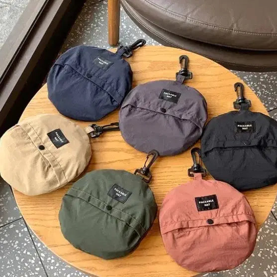 [BUNJANG] Unisex Foldable Outdoor Hat / 새상품) 무료배송!! 남녀공용 포켓 접이식 아웃도어 모자 등산모자