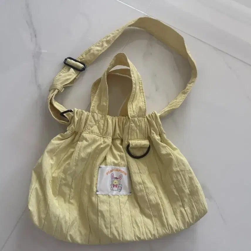 [SOLD OUT] 산리오 폼폼푸린 셔링 숄더백 토트백