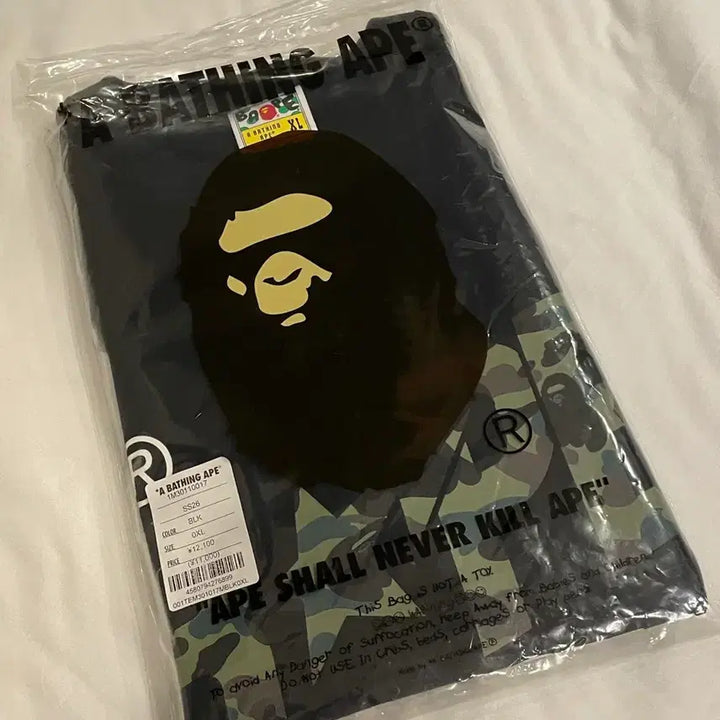 [BUNJANG] BAPE First Camo BAPE Star T-Shirt Black XL / 새상품)베이프 퍼스트 카모 베이프 스타 티셔츠 블랙 XL 사이즈 판매