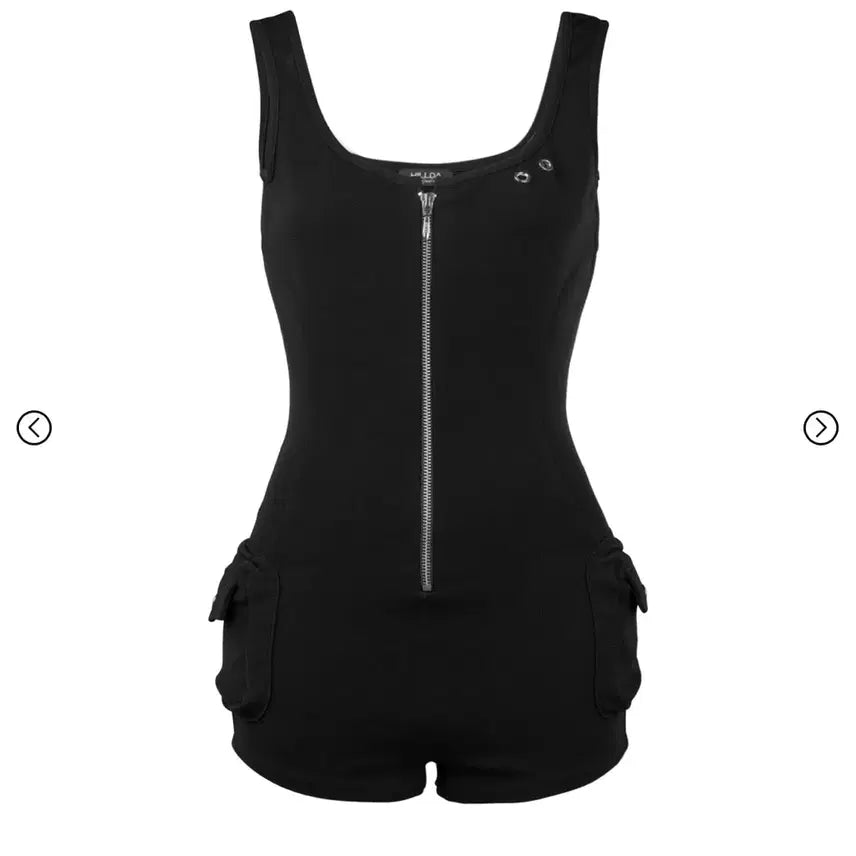 [BUNJANG] Hilda Field Side Pocket Romper / 힐다 롬퍼 Field Side Pocket Romper