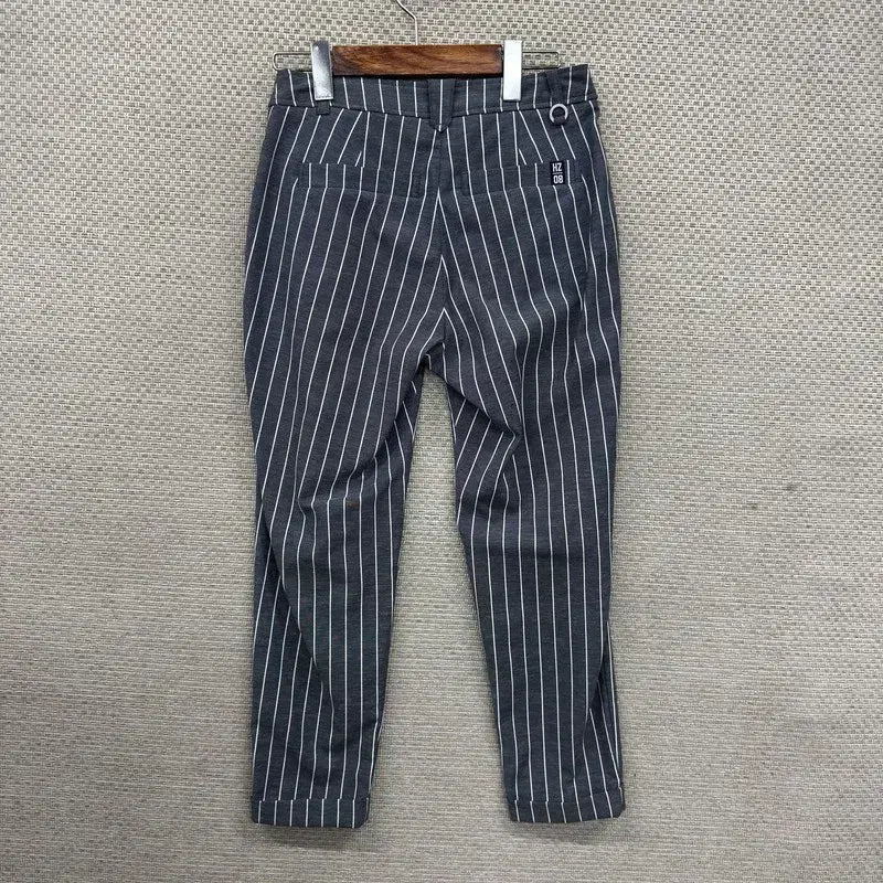 [BUNJANG] Hazzys Golf Striped Spandex Pants / 헤지스 골프 스트라이프 스판 바지 64 A10014