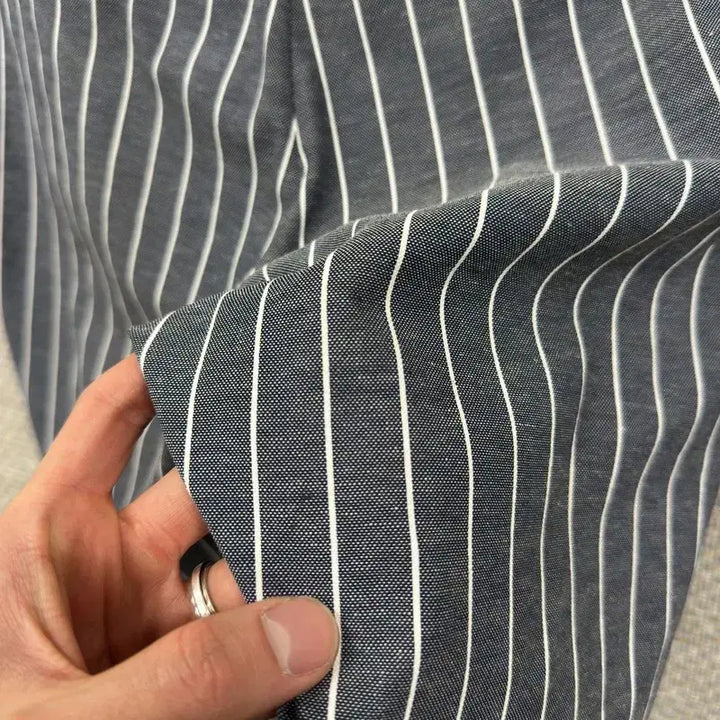 [BUNJANG] Hazzys Golf Striped Spandex Pants / 헤지스 골프 스트라이프 스판 바지 64 A10014
