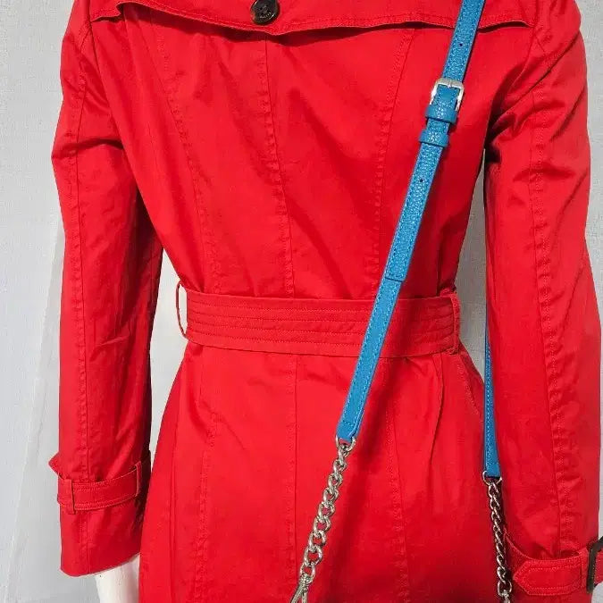 [BUNJANG] HAZZYS Red Trench Coat / HAZZYS 상태굿 빨강 트렌치