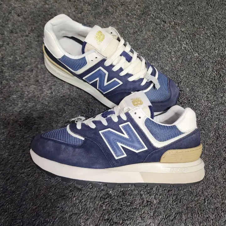 [BUNJANG] New Balance 574 Navy Sneakers / 뉴발란스 574 네이비 245사이즈