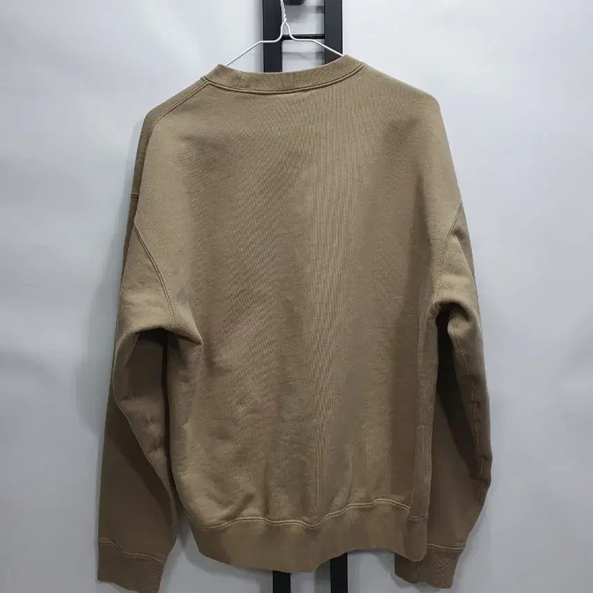 [BUNJANG] Nike NRG Solo Swoosh Fleece Sweatshirt (Khaki, S) / 나이키 NRG 솔로스우시 맨투맨 플리스 스웻 셔츠 카키 s