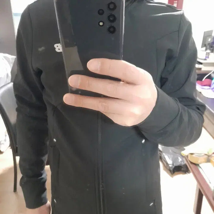 [BUNJANG] New Balance Fleece Lined Hoodie Jacket / 뉴발란스 기모후드자켓남성95 여성100사이즈