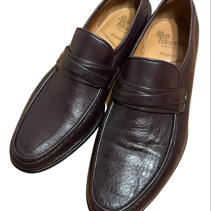 [BUNJANG] Allen Edmonds Bergamo Burgundy Brown Loafers / 알렌에드몬즈 버가모 버건디 브라운 로퍼 8.5D