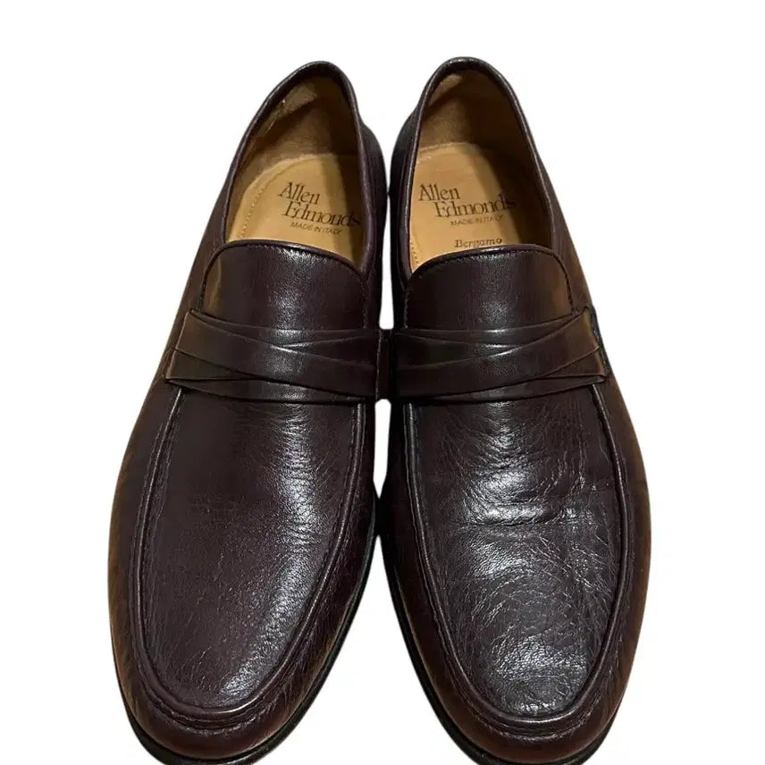 [BUNJANG] Allen Edmonds Bergamo Burgundy Brown Loafers / 알렌에드몬즈 버가모 버건디 브라운 로퍼 8.5D