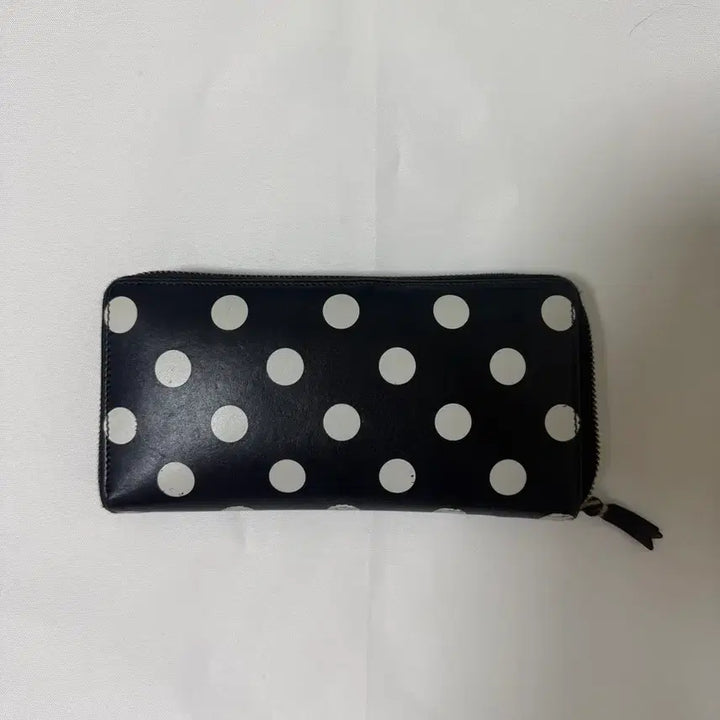 [BUNJANG] Comme des Garcons Polka Dot Long Wallet (Black) / 꼼데가르송 폴카도트 장지갑(블랙)