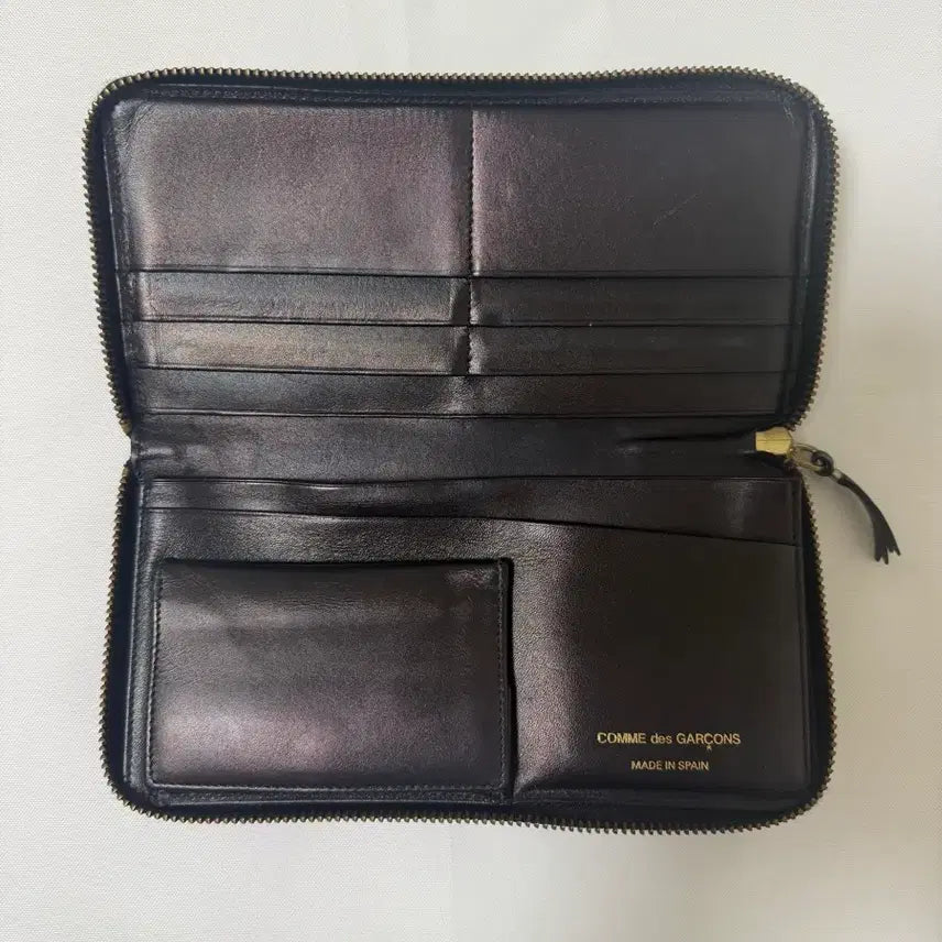 [BUNJANG] Comme des Garcons Polka Dot Long Wallet (Black) / 꼼데가르송 폴카도트 장지갑(블랙)