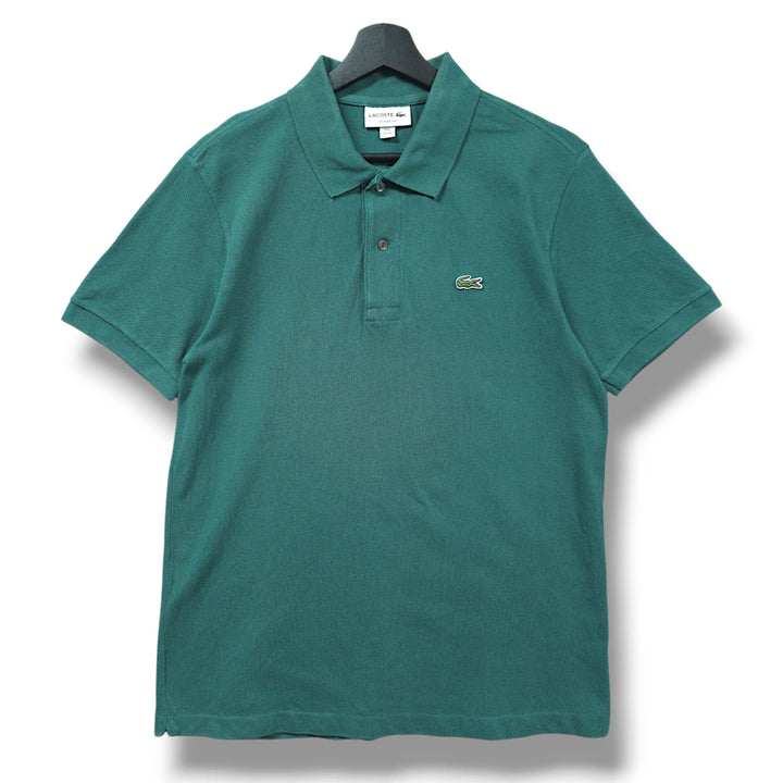 [BUNJANG] Lacoste Classic Fit Cotton Polo Shirt / [M] 라코스테 그린 클래식 핏 코튼 PK 반팔 카라티셔츠