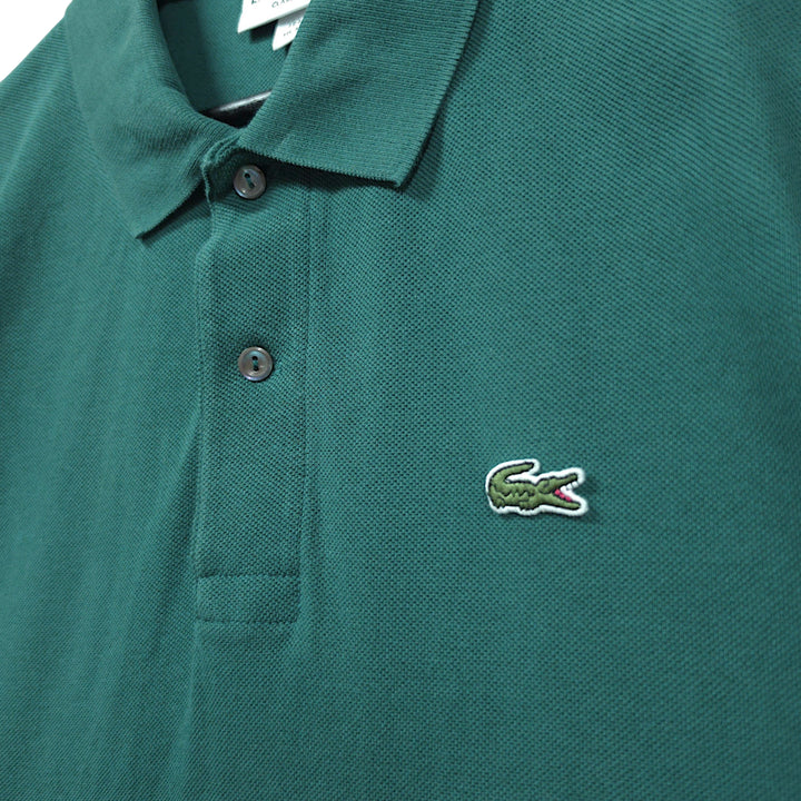 [BUNJANG] Lacoste Classic Fit Cotton Polo Shirt / [M] 라코스테 그린 클래식 핏 코튼 PK 반팔 카라티셔츠