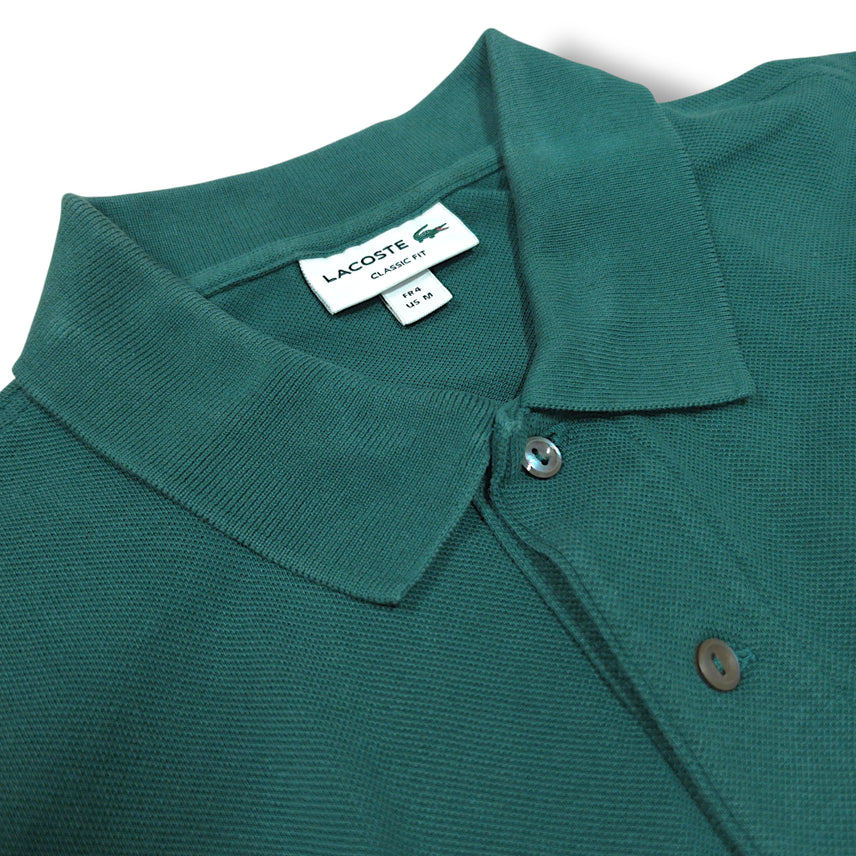 [BUNJANG] Lacoste Classic Fit Cotton Polo Shirt / [M] 라코스테 그린 클래식 핏 코튼 PK 반팔 카라티셔츠