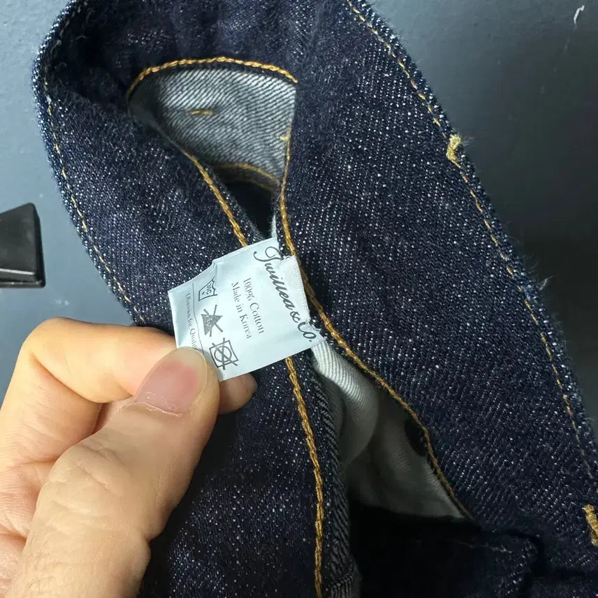 [BUNJANG] Twilled&amp;co Japanese Selvedge Denim Pants / 4 twilled&amp;co 트윌드앤코 제패니즈 샐비디 데님 팬츠