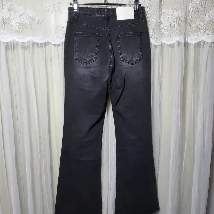 [BUNJANG] Millioncor Black Bootcut Denim Pants / 밀리언코르Millioncor 블랙 부츠컷 데님 팬츠