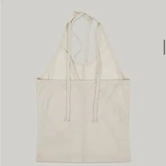 [SOLD OUT] 아워코모스 레이어드 홀터넥 티셔츠 베이지