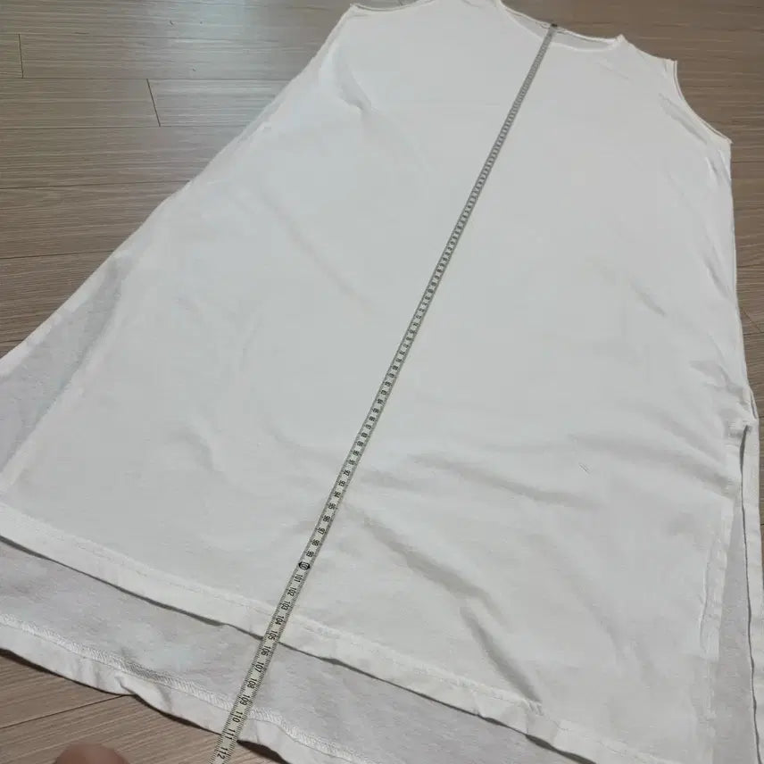 [BUNJANG] White Side Slit Dress (Free Size) / (맘)옆트임 화이트원피스(Free)