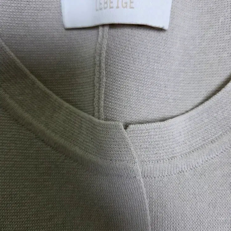 [SOLD OUT] 르베이지 LEBEIGE 20 텍스처 블록 롱 니트 베스트