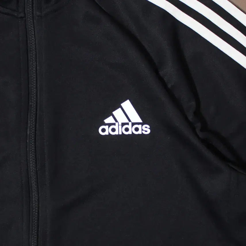 [BUNJANG] Adidas Black and White Track Top Jersey / Adidas 아디다스 검흰 트랙탑 져지