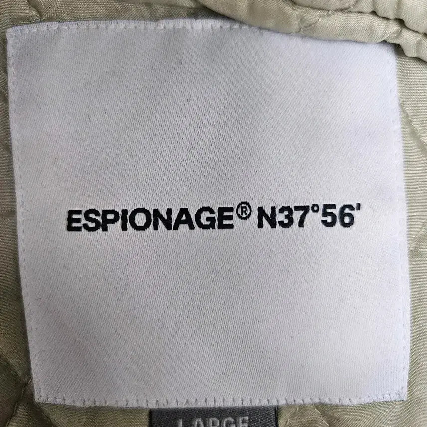 [BUNJANG] Espionage Varsity Jacket Moss Green L / 에스피오나지 바시티 자켓 모스그린