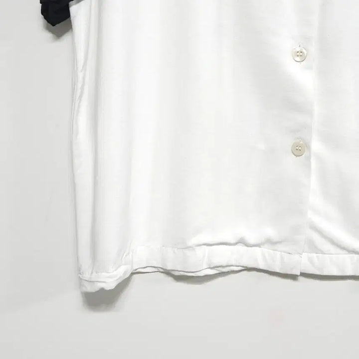 [BUNJANG] Raye Tog Bowling Shirt White S / 레이토그(Raye tog) 볼링셔츠 오픈카라 반팔 셔츠 화이트 S / 레