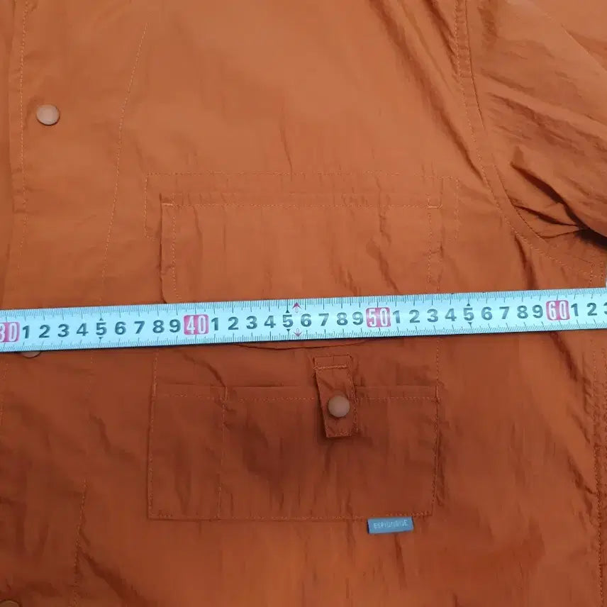 [BUNJANG] Espionage Utility Nylon Shirt Jacket Orange XL / 에스피오나지 바람막이 반팔 유틸리티 나일론 셔츠 자켓 오렌지 xl