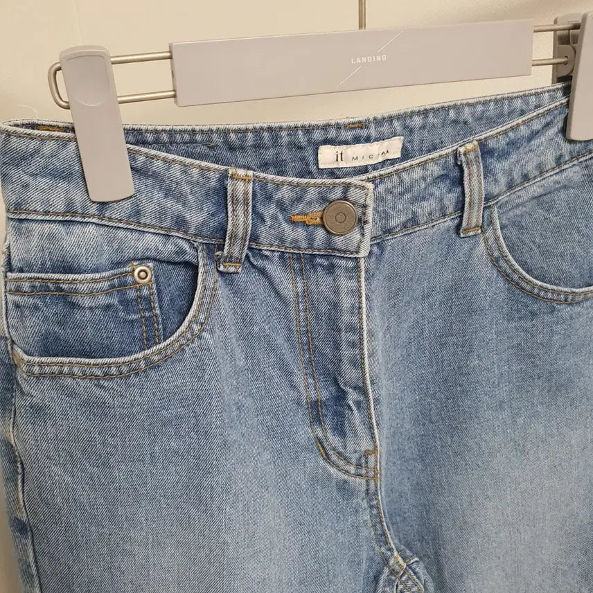 [BUNJANG] It MICHAA Light Blue Denim Jeans / 잇미샤 연청 청바지
