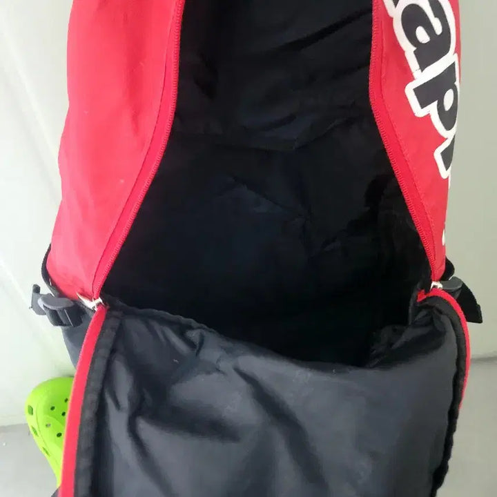 [BUNJANG] Kappa Red Backpack / 카파 레드백팩 빨강가방