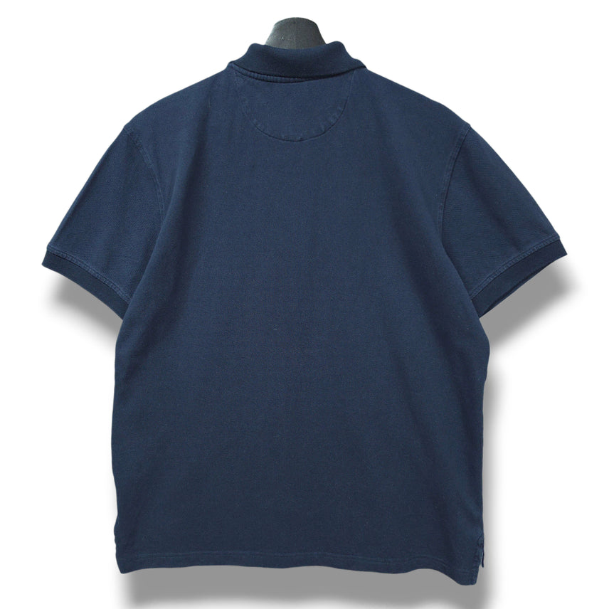 [SOLD OUT] [L] 브룩스브라더스 네이비 수피마코튼 스트레치 PK 반팔 카라티셔츠