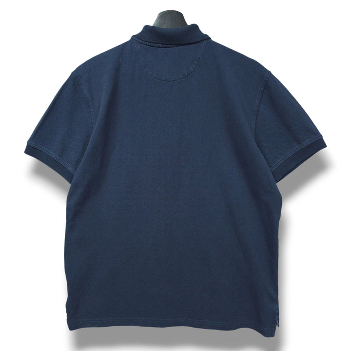 [SOLD OUT] [L] 브룩스브라더스 네이비 수피마코튼 스트레치 PK 반팔 카라티셔츠