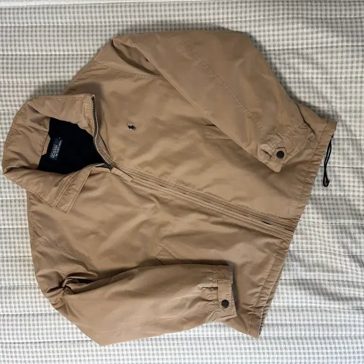 [SOLD OUT] XL 폴로 블루종 베이지 자켓