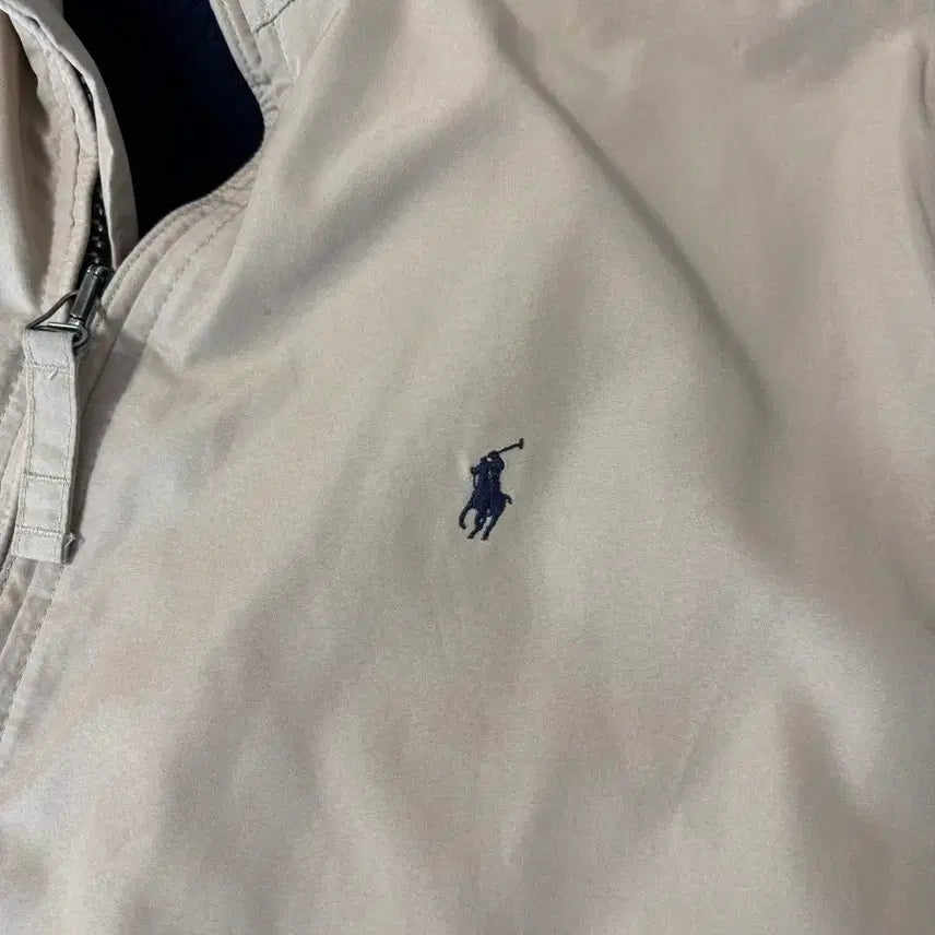 [SOLD OUT] XL 폴로 블루종 베이지 자켓