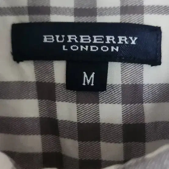 [BUNJANG] Burberry London Check Shirt / 명품  버버리 런던 체크 셔츠