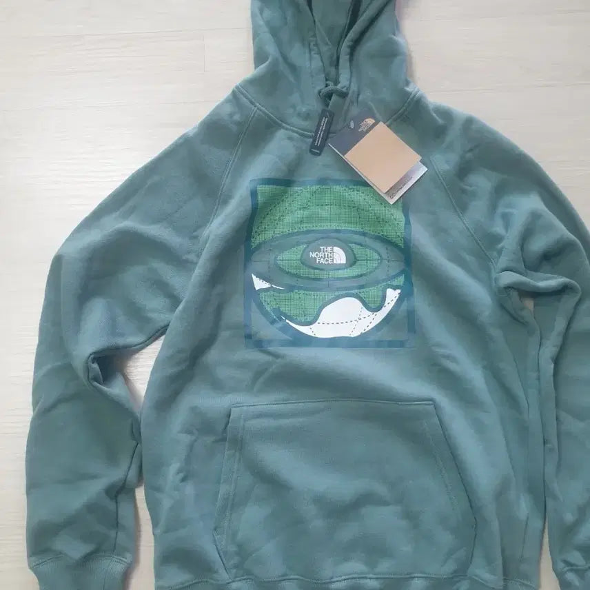 [SOLD OUT] 노스페이스 그래픽 후드티 민트