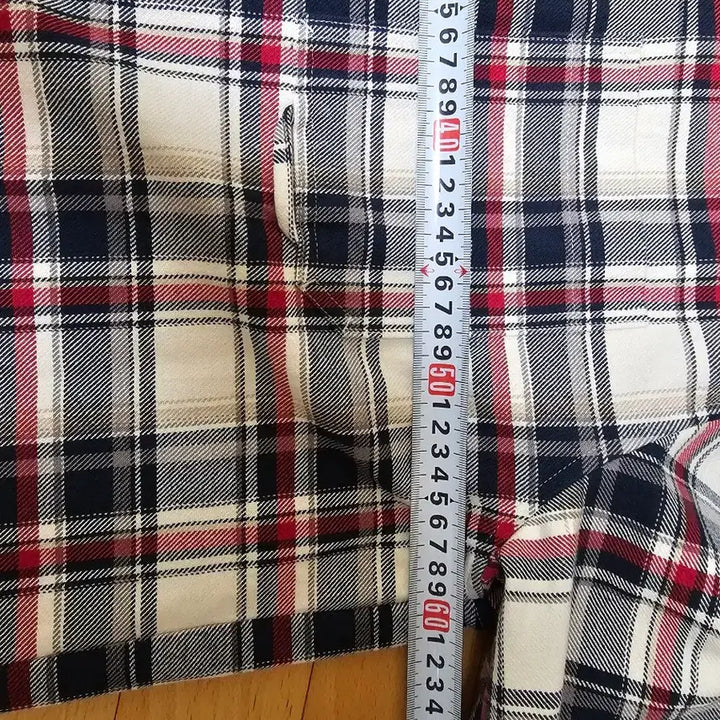 [SOLD OUT] 솔리드옴므 체크 셔츠 50(105)