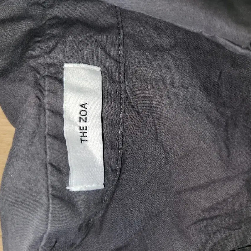 [BUNJANG] THE BOA Wrap Style Shirt Gray / THE BOA 랩 스타일 셔츠 그레이