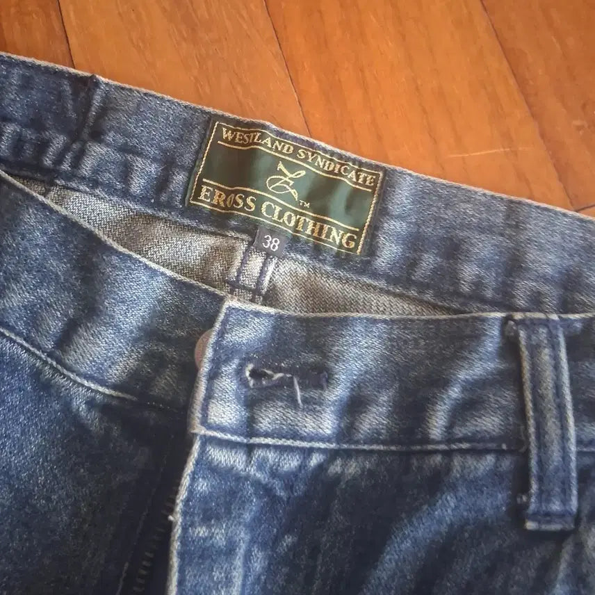 [BUNJANG] Painting Denim Jeans / 페인팅 데님 청바지38