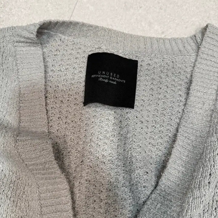 [BUNJANG] Unused Gray Cardigan / 언유즈드 그레이 가디건 3