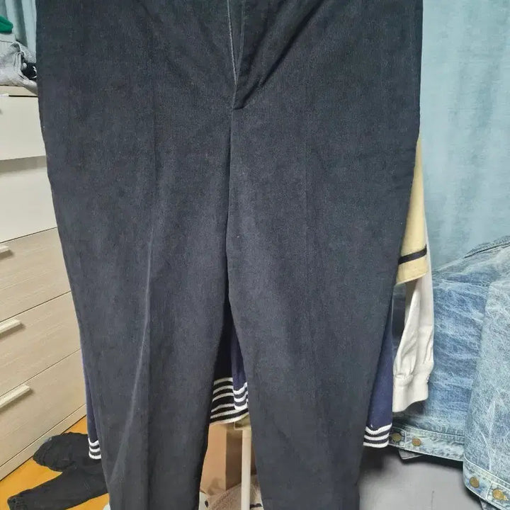 [BUNJANG] Neil Barrett Corduroy Black Pants / [50]닐바렛 코듀로이 블랙 팬츠