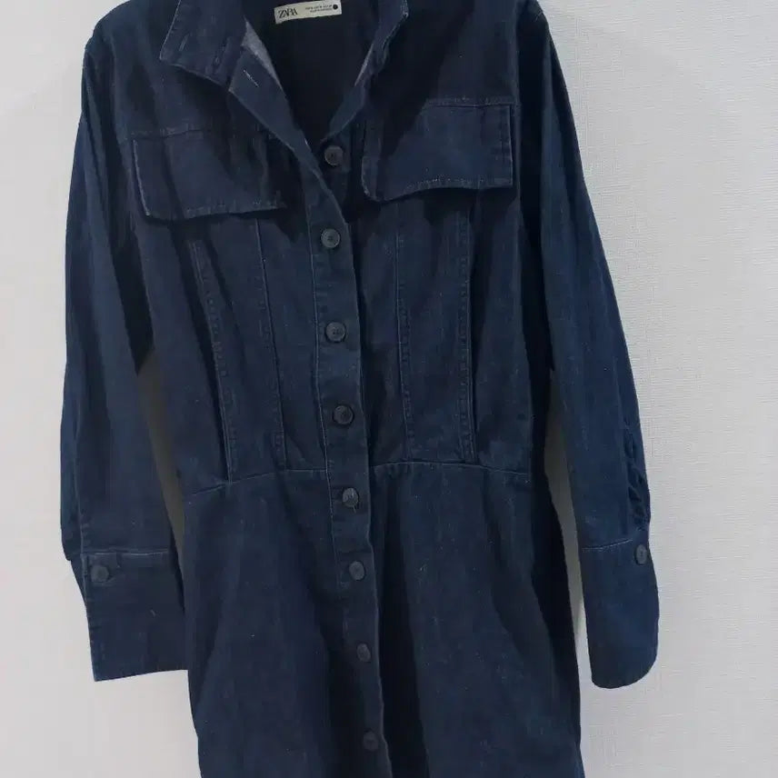 [BUNJANG] ZARA Denim Shirt Dress M / ZARA 데님 셔츠원피스 M