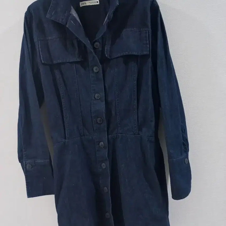 [BUNJANG] ZARA Denim Shirt Dress M / ZARA 데님 셔츠원피스 M
