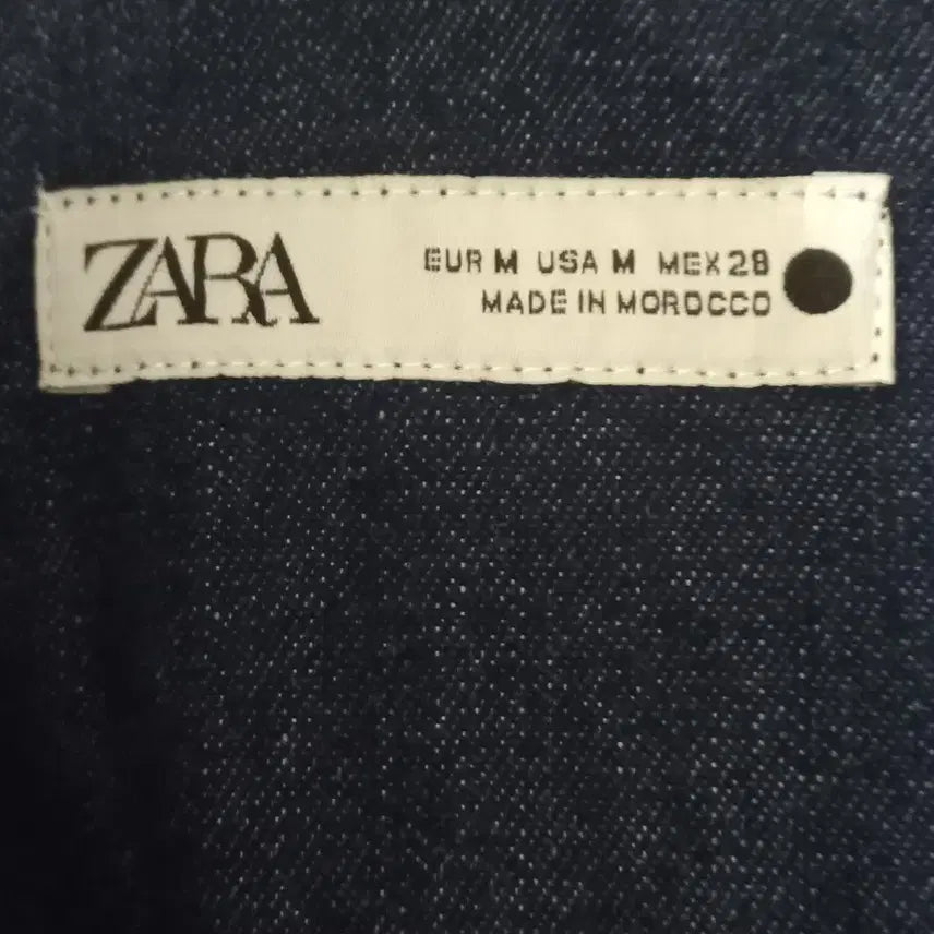 [BUNJANG] ZARA Denim Shirt Dress M / ZARA 데님 셔츠원피스 M