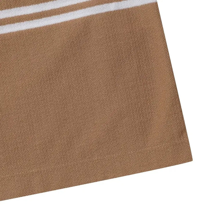 [BUNJANG] Brentwood Striped Henley Neck T-shirt / 브렌우드 티셔츠 새제품