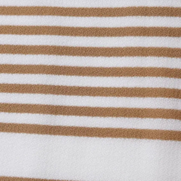 [BUNJANG] Brentwood Striped Henley Neck T-shirt / 브렌우드 티셔츠 새제품