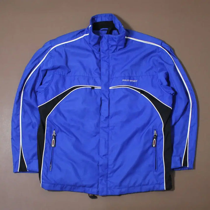 [BUNJANG] Polo Sport USA Blue Windbreaker Jacket / Polo 폴로 스포츠 USA 블루 바람막이