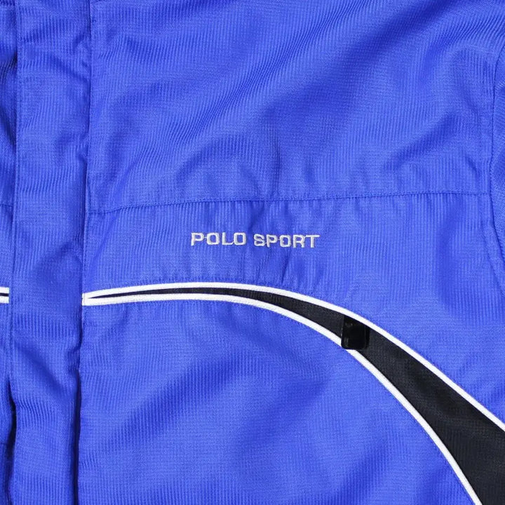 [BUNJANG] Polo Sport USA Blue Windbreaker Jacket / Polo 폴로 스포츠 USA 블루 바람막이